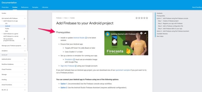 Firebase Install