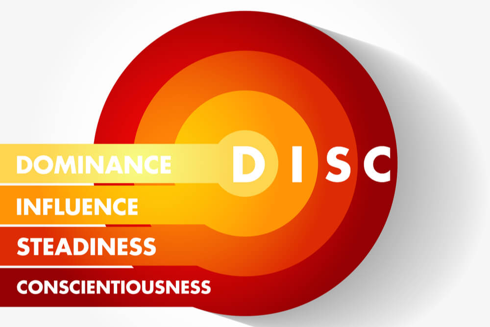 diagrama circular do teste DISC