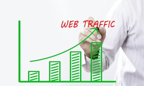 crescimento de tráfico web