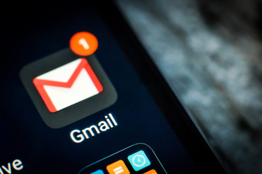 funcionalidades do app gmail