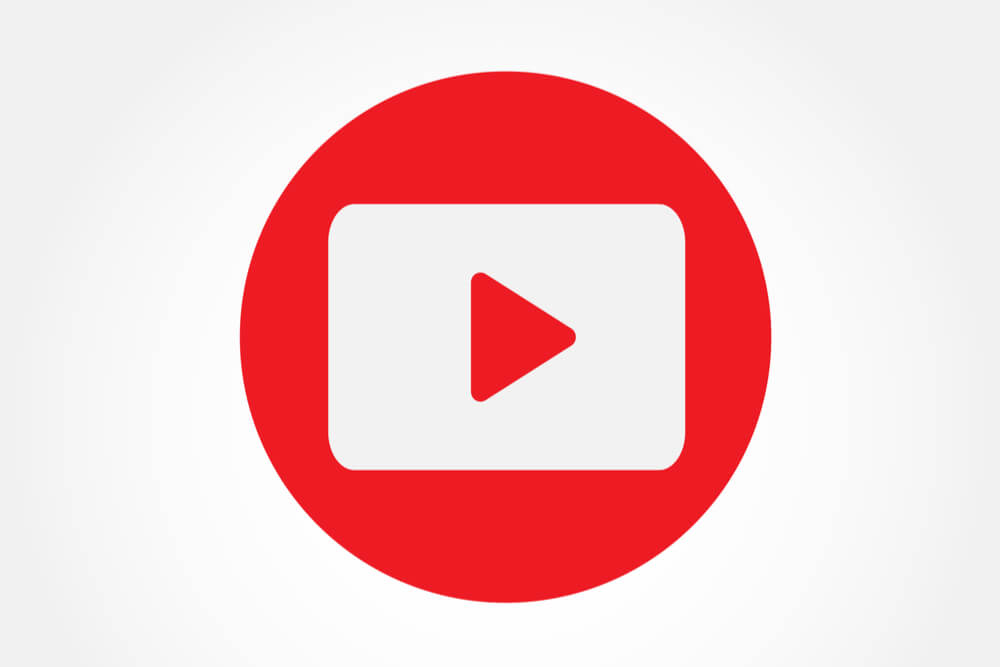 ilustraçao demonstrando simbolo de video do aplicativo youtube