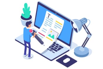 ilustração sobre profissional de copy