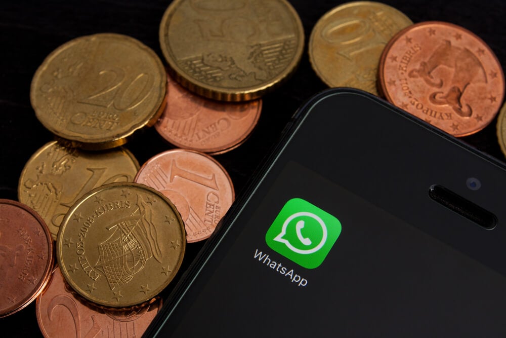 moedas e íconedo whatsapp