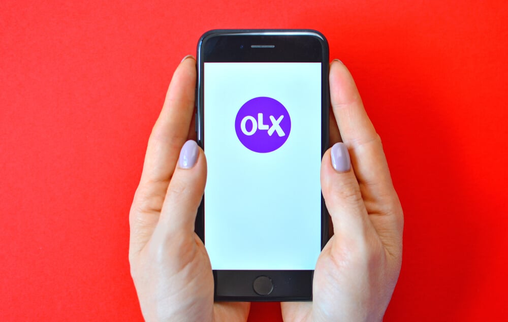 OLX como exemplo de um dos maiores aplicativo de vendas online