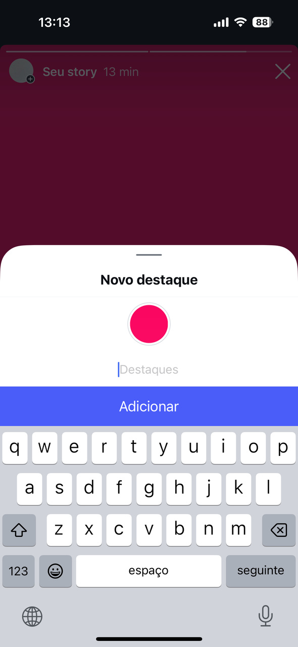 nomear destaque