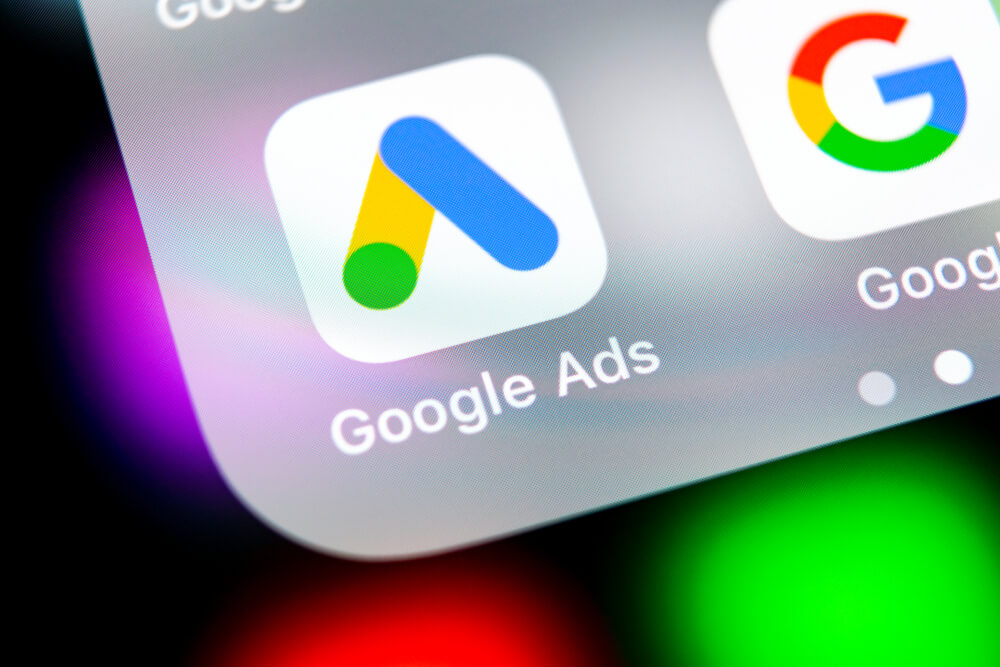 google ads como exemplo de plataforma para uso de  tráfgo pago
