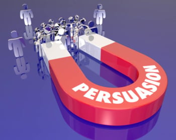 persuasão nos anúncios de vendas