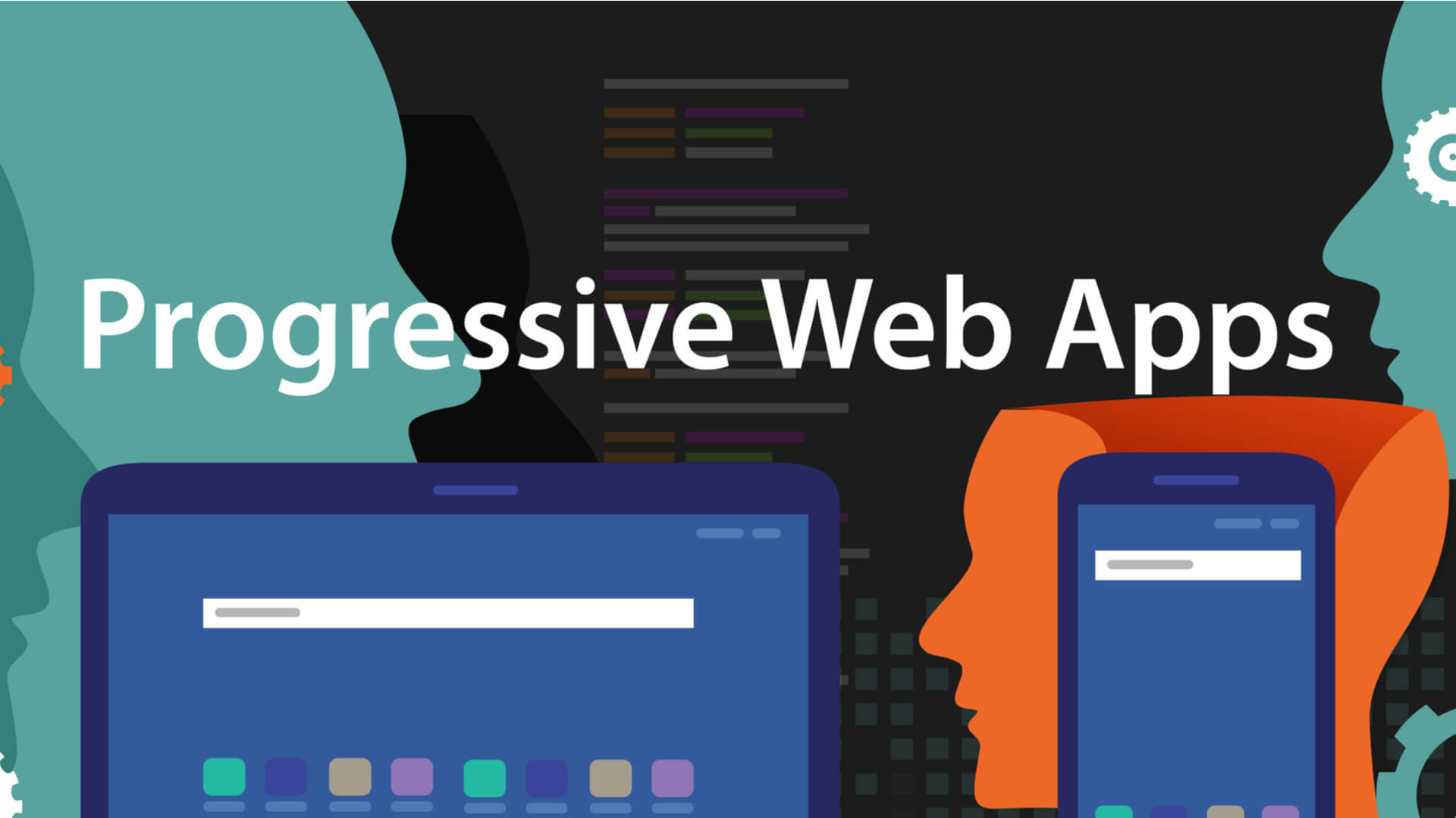 ilustração sobre progressive web app 