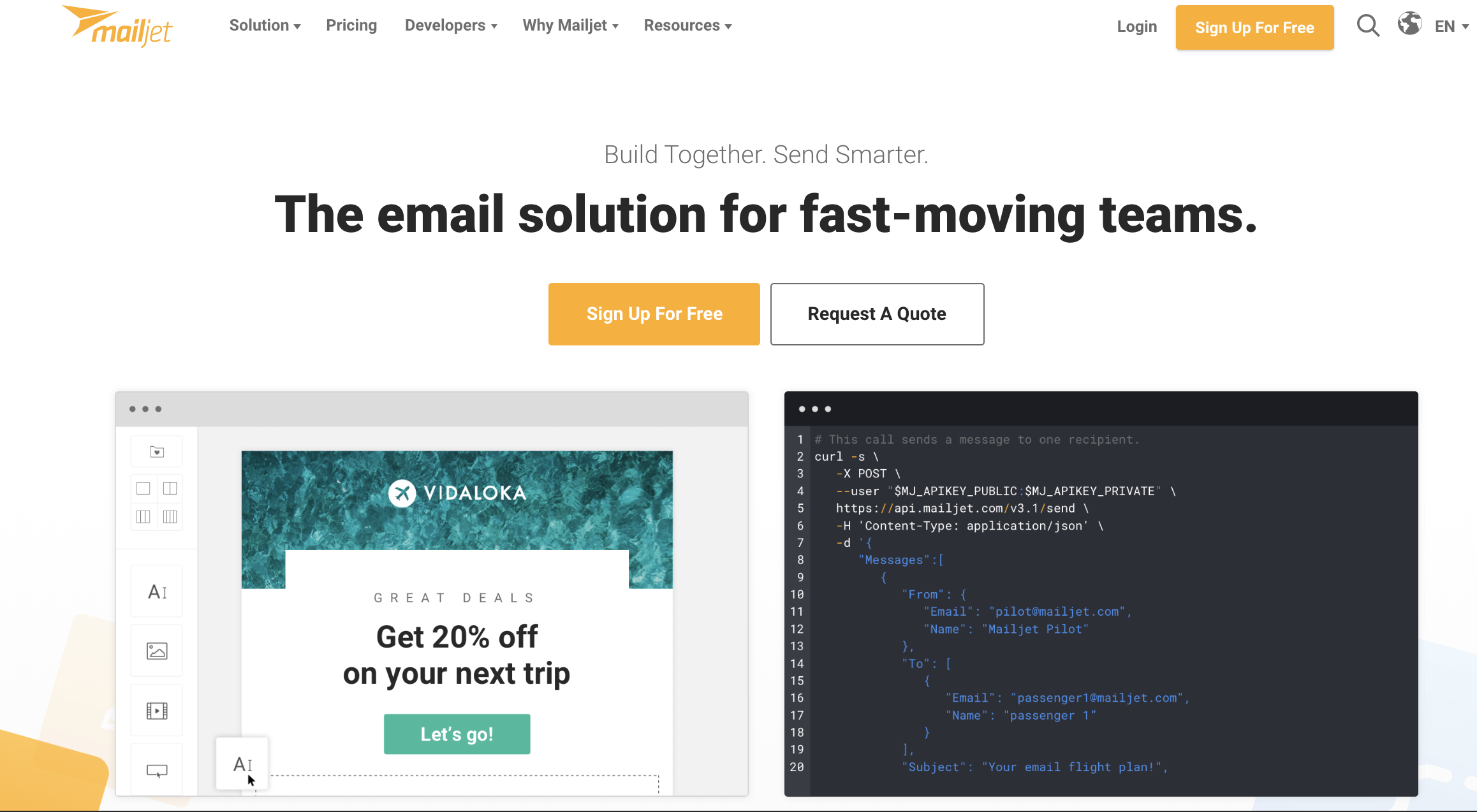 MailJet como exemplo de ferramenta de email marketing