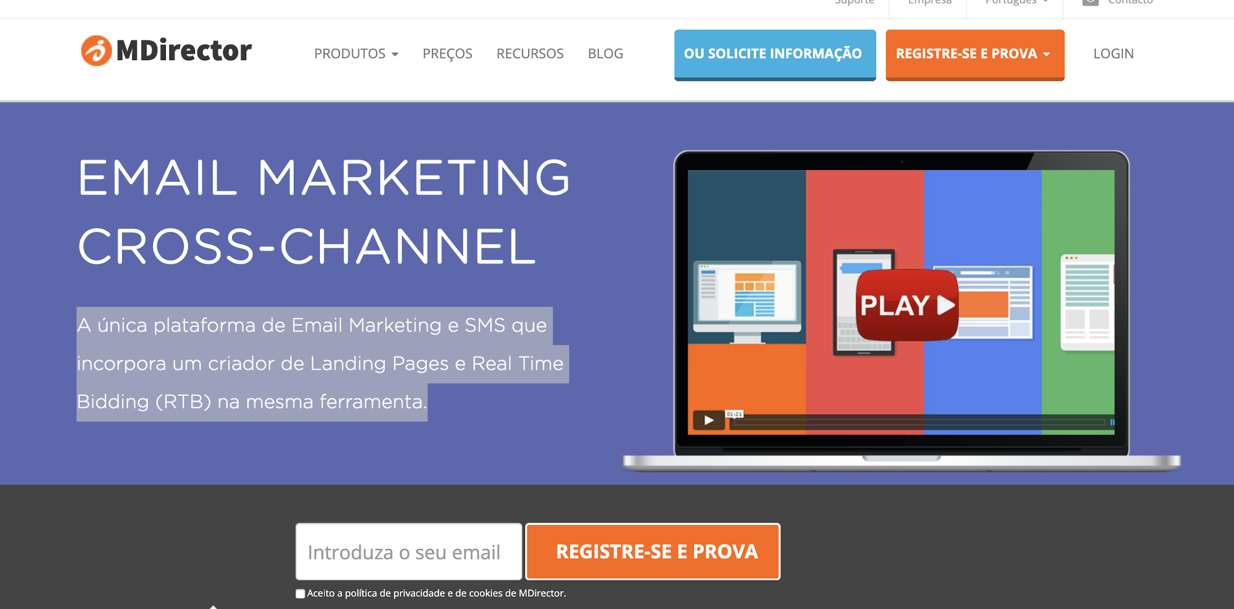 Email2b – Ferramenta de E-mail Marketing