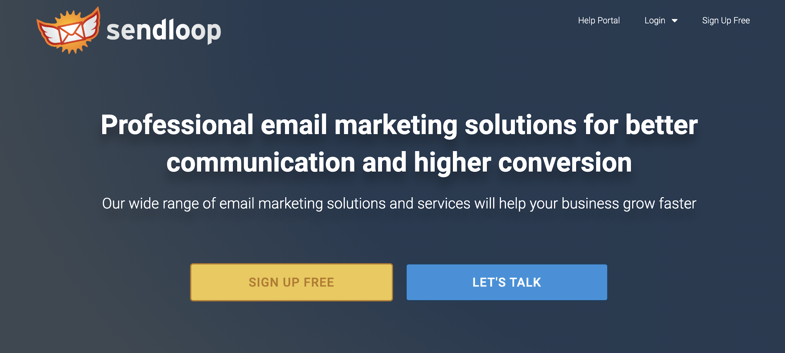 SendLoop como exemplo de ferramenta de email marketing