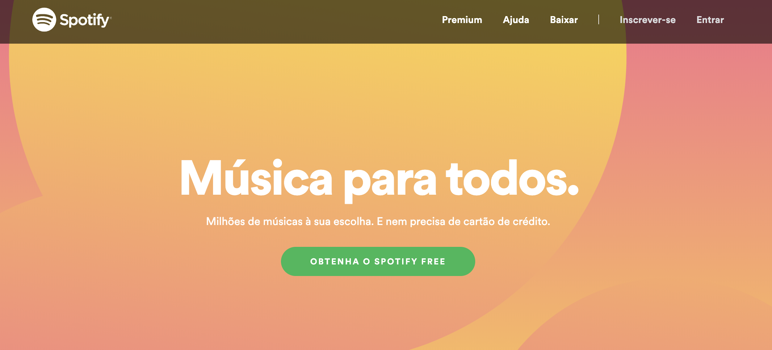 Spotify como exemplo de plataforma digitais para música