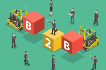 ilustração sobre vendas B2B