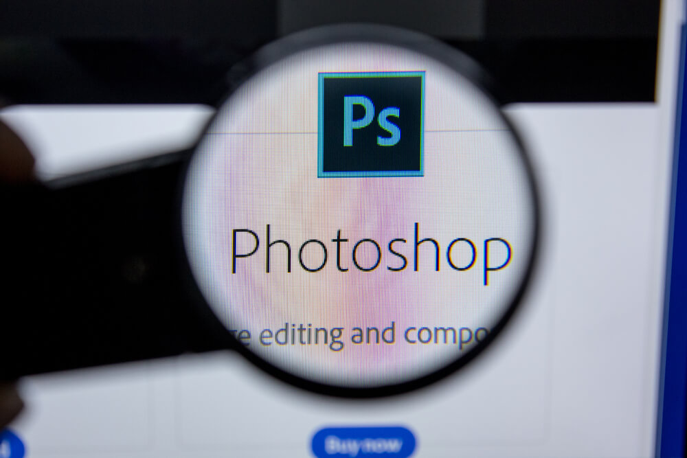 Photoshop como exemplo de software de Web Design