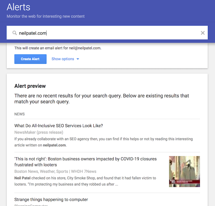 How to Build Links Using Google Alerts