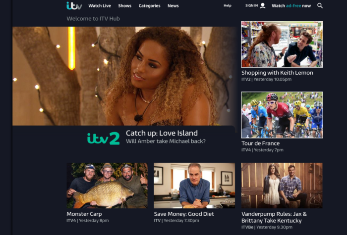 Exemple de storytelling ITV 