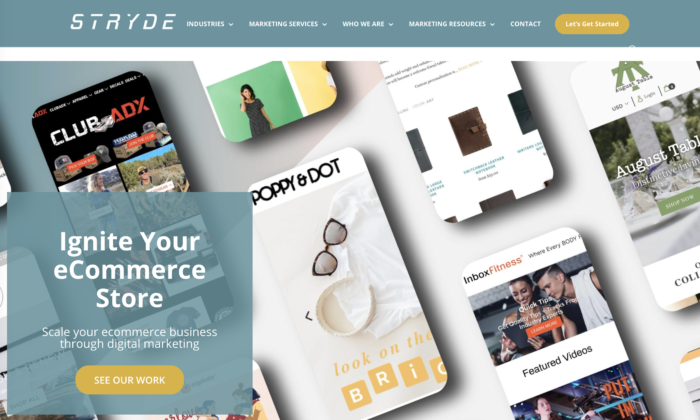 STRYDE   Homepage