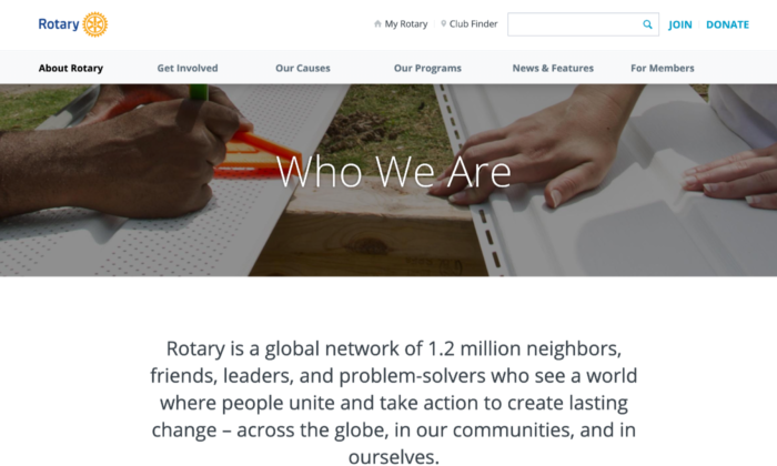 About Rotary   Rotary International