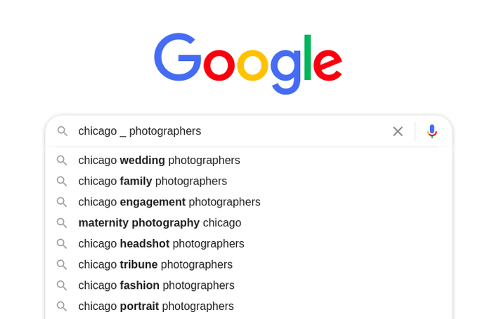 Google suggests