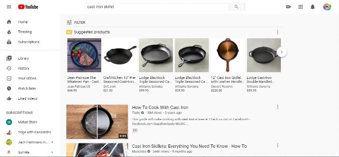 Google Shopping Actions YouTube