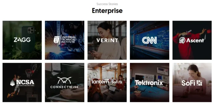 NP Digital's enterprise cliewnts.