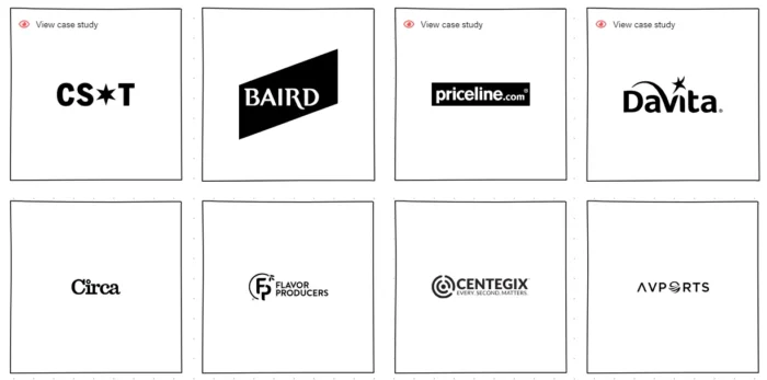 Usman Group's clientlist.