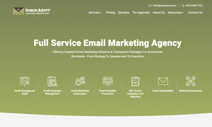 Innovative Full Service Email Marketing Agency   InboxArmy