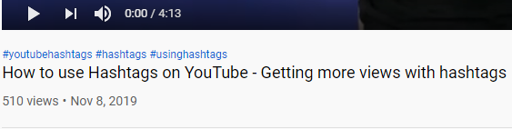 How to Use Hashtags on YouTube