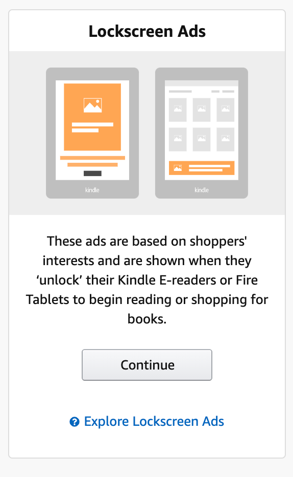 amazon lockscreen kindle ads