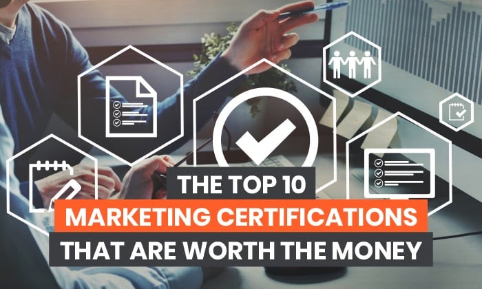 Las 10 mejores certificaciones de marketing que valen el dinero