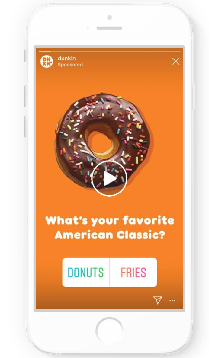 utiliser la vidéo pour développer votre exemple commercial dunkin 