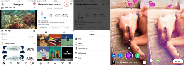  An action by action guide to including Instagram filters for stories
