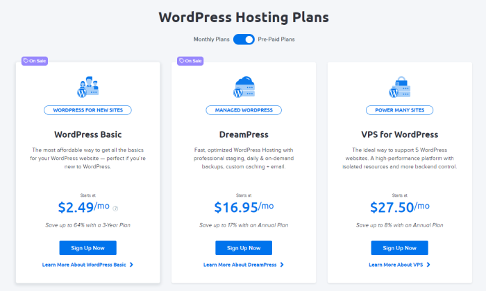 Best wordpress hosting 2020