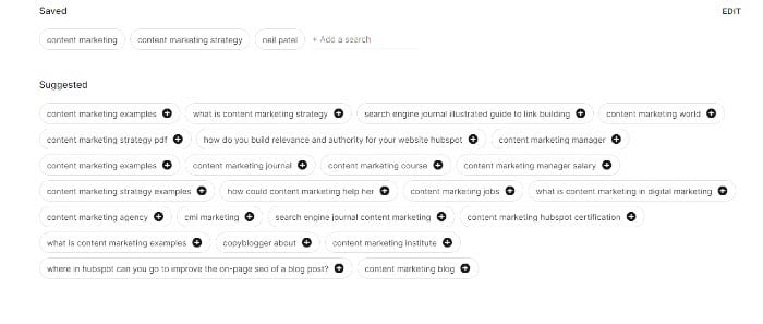  More Keyword Suggestions on Google Keen