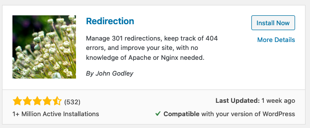 fix 404 errors with redirection
