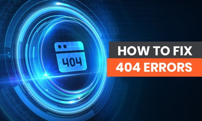 fix 404 errors