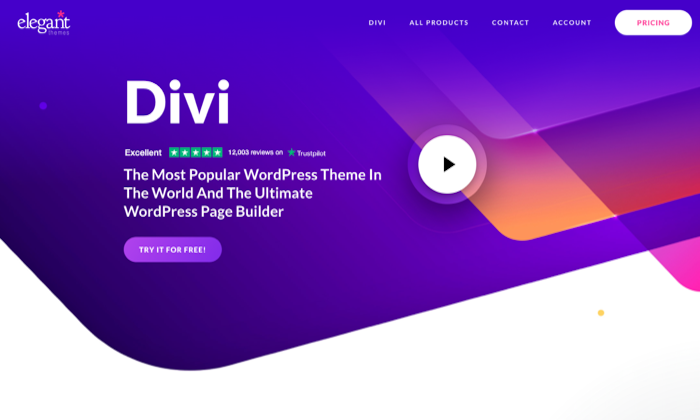 Divi — The Ultimate WordPress Theme   Visual Page Builder 🔊