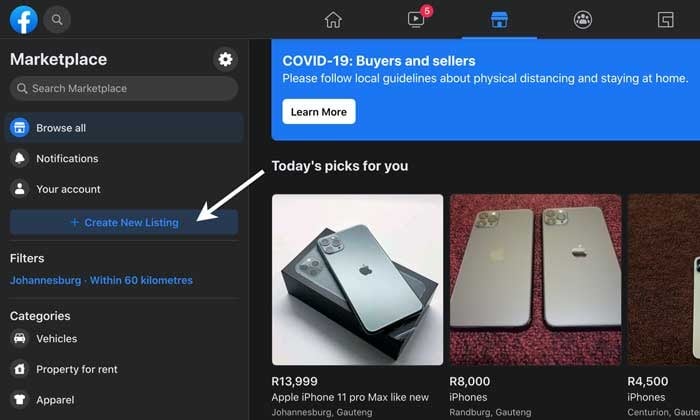  Facebook market action 2