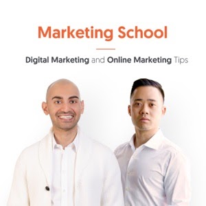 How to Start a Podcast Marketing school podcast cover art