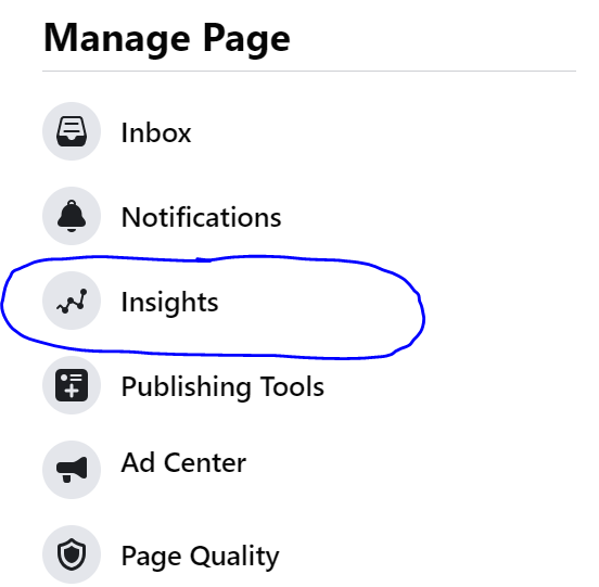 Page Insights Facebook for advanced affiliate marketing 