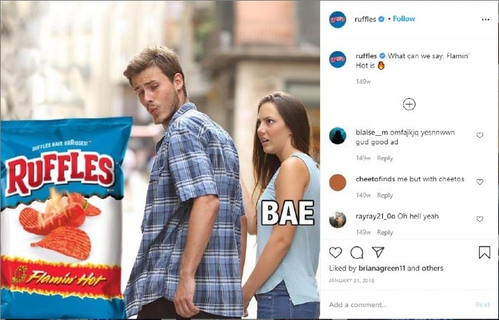 Ruffles Marketing Memes