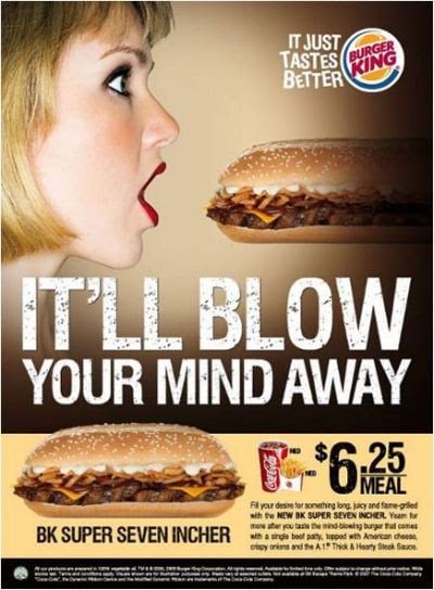 Subliminal messaging Burger King