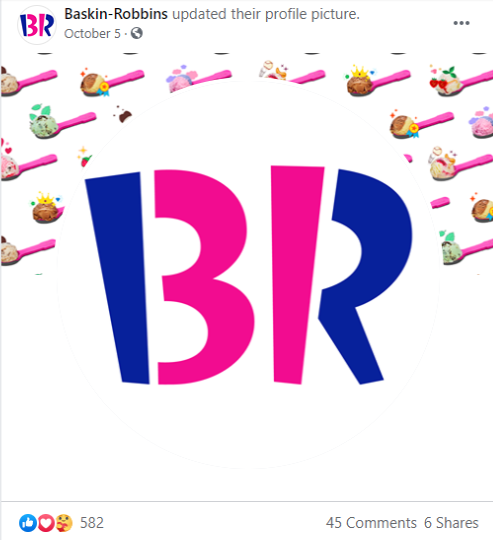 Subliminal messaging eksempel på Baskin Robbins