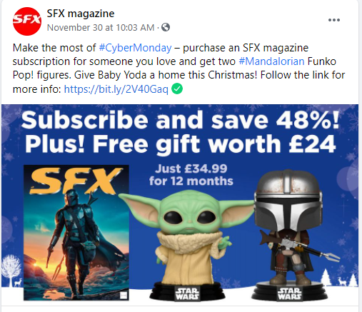 Subliminal messaging SFX magazine