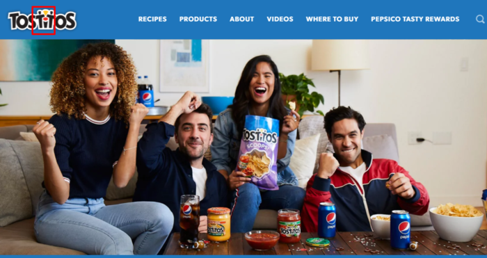 Logotipo de Tostitos de mensajería subliminal