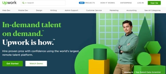 Upwork SEO freelancing