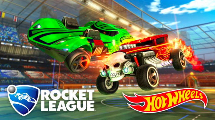 games as a service hotwheel and rocket league ad placement