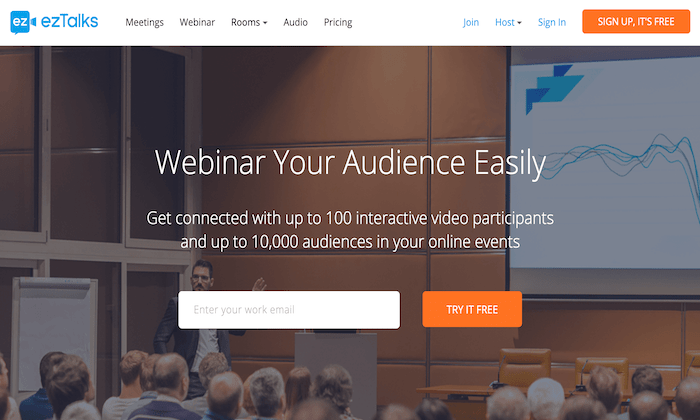 eztalks automated webinar platform