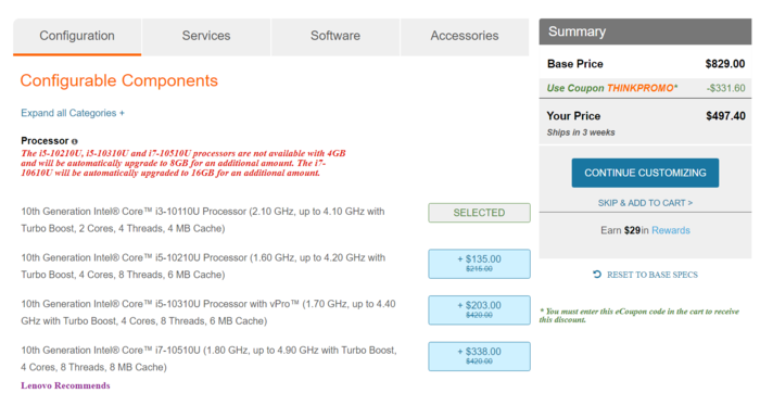 customized products kit example