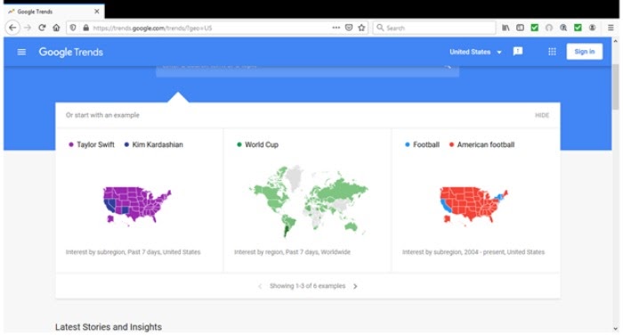 ppc ad data google trends